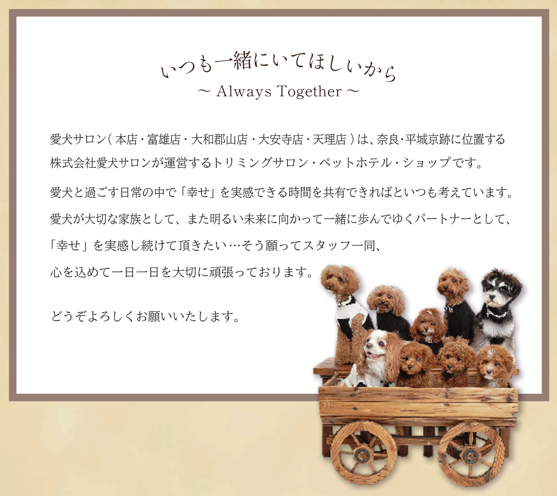 愛犬サロン